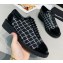 Chanel Tweed and Patent Calfskin Lace-Ups G36208 Black 2020