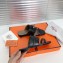 Hermes Kelly Avenue Sandals Black 2020