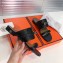 Hermes Kelly Avenue Sandals Black 2020