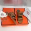 Hermes Kelly Avenue Sandals Brown 2020