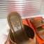 Hermes Kelly Avenue Sandals Brown 2020