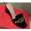 Valentino Heel 5.5cm VLOGO Club Mules Black 2020