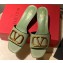 Valentino Heel 5.5cm VLOGO Mules Green 2020