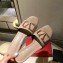 Valentino Heel 5.5cm VLOGO Mules Nude 2020