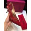 Valentino Heel 6.5cm Rockstud Slingback Pumps Sandals Red