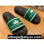 Dolce & Gabbana Printed Calfskin and Rubber Sliders Green 2020