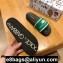Dolce & Gabbana Printed Calfskin and Rubber Sliders Green 2020
