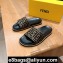 Fendi FF Motif Men's Slides Sandals 2020