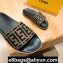 Fendi FF Motif Men's Slides Sandals 2020