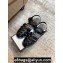 Gucci Rubber Buckle Strap Men's Sandals Black 2020