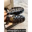 Gucci Rubber Buckle Strap Men's Sandals Black 2020