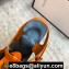Gucci Rubber Buckle Strap Men's Sandals Orange 2020