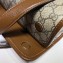 Gucci Horsebit 1955 Small Top Handle Bag 627323 GG Canvas Coffee 2020
