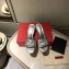 Valentino Heel 5.5cm VLOGO Mules Silver 2020