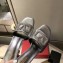 Valentino Heel 5.5cm VLOGO Mules Silver 2020