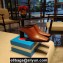 Balenciaga Heel 8cm Square Toe Mules Brown Fall Winter 2020