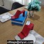 Balenciaga Heel 8cm Moon Mules Sandals Red 2020
