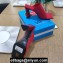Balenciaga Heel 8cm Moon Mules Sandals Red 2020