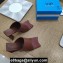 Balenciaga Heel 8cm Moon Mules Sandals Brown 2020