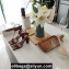 Balenciaga Heel 8cm Moon Ankle Strap Sandals Brown 2020