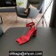 Balenciaga Heel 8cm Moon Ankle Strap Sandals Red 2020