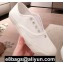 Chanel Vintage Canvas Sneakers White Spring 2020