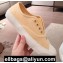 Chanel Vintage Canvas Sneakers Yellow Spring 2020
