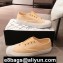 Chanel Vintage Canvas Sneakers Yellow Spring 2020