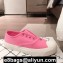 Chanel Vintage Canvas Sneakers Pink Spring 2020
