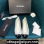 Chanel Classic Bow Ballerinas Flats Leather White/Patent Black