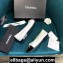 Chanel Classic Bow Ballerinas Flats Leather White/Patent Black