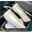 Chanel Classic Bow Ballerinas Flats Leather White/Patent Black