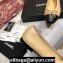 Chanel Classic Bow Ballerinas Flats Leather Beige/Black