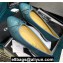 Chanel Classic Bow Ballerinas Flats Patent Green