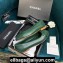 Chanel Classic Bow Ballerinas Flats Leather Green