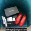 Chanel Classic Bow Ballerinas Flats Quilting Red