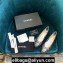 Chanel Classic Bow Ballerinas Flats Quilting Silver/Black Sole