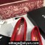 Chanel Classic Bow Ballerinas Flats Quilting Red