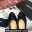 Chanel Classic Bow Ballerinas Flats Patent Black