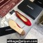 Chanel Classic Bow Ballerinas Flats Patent Red