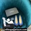 Chanel Classic Bow Ballerinas Flats Leather Blue/Black