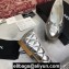 Chanel Classic Bow Ballerinas Flats Quilting Silver/Beige Sole