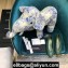 Chanel Classic Bow Ballerinas Flats Quilting Green