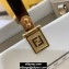 Fendi Leather Sunshine Shopper Tote Bag White 2020