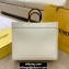 Fendi Leather Sunshine Shopper Tote Bag White 2020