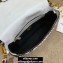 Fendi Nappa Leather Medium Baguette Bag FF Print White 2020