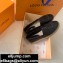 Louis Vuitton Grained Calf Leather Starboard Flat Espadrilles Black 2020