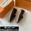 Louis Vuitton Grained Calf Leather Starboard Flat Espadrilles Black 2020