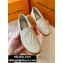 Louis Vuitton Grained Calf Leather Starboard Flat Espadrilles White 2020