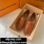 Louis Vuitton Grained Calf Leather Starboard Flat Espadrilles Brown 2020